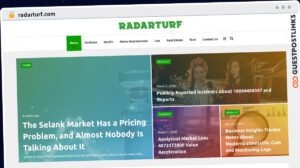 Publish Guest Post on radarturf.com
