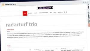 Publish Guest Post on radarturf.org