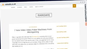 Publish Guest Post on rainsafe.co.uk