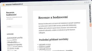 Publish Guest Post on recenze-hodnoceni.cz