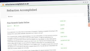 Publish Guest Post on refractionaccomplished.co.uk