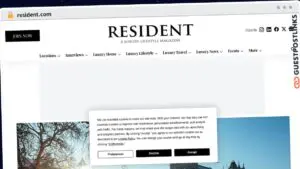 Publish Guest Post on resident.com