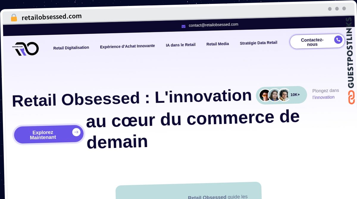 Publish Guest Post on retailobsessed.com