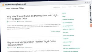 Publish Guest Post on ruthwhiteandgildas.co.uk
