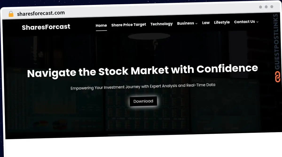 Publish Guest Post on sharesforecast.com