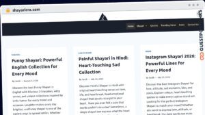 Publish Guest Post on shayariera.com