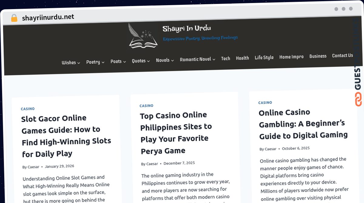Publish Guest Post on shayriinurdu.net