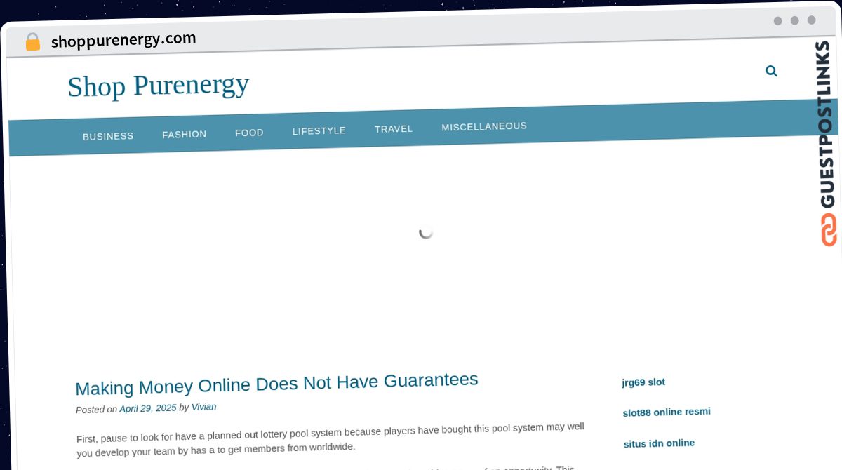 Publish Guest Post on shoppurenergy.com