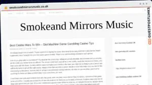 Publish Guest Post on smokeandmirrorsmusic.co.uk