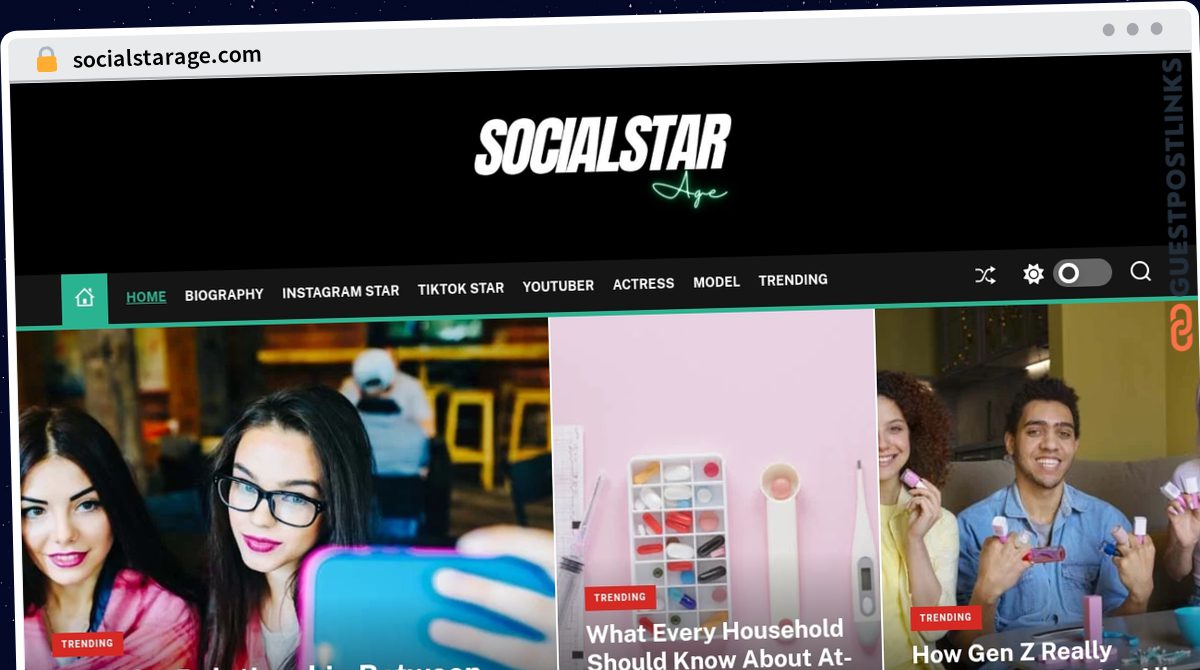 Publish Guest Post on socialstarage.com