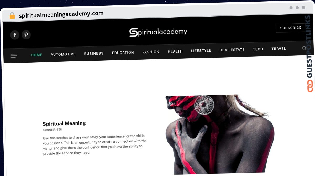 Publish Guest Post on spiritualmeaningacademy.com