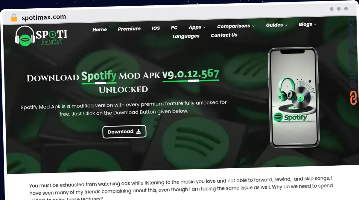 Publish Guest Post on spotimax.com
