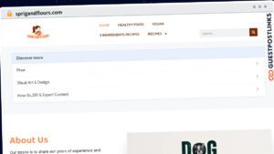 Publish Guest Post on sprigandflours.com