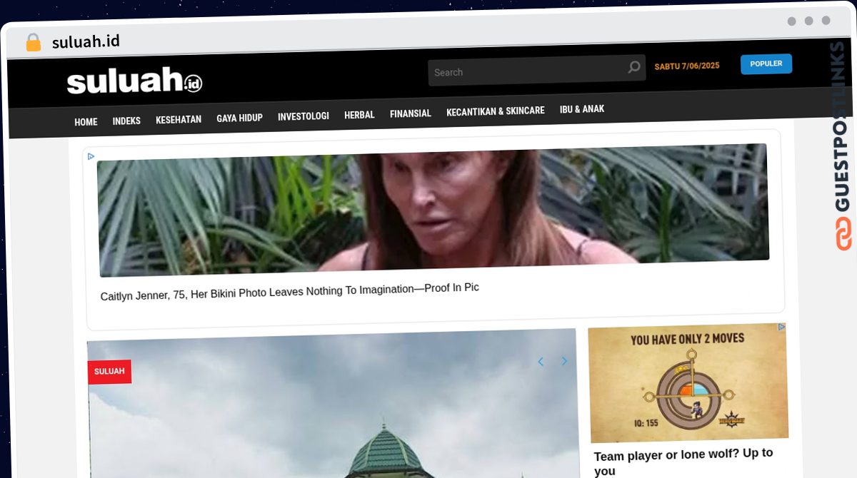 Publish Guest Post on suluah.id