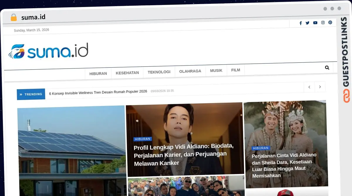 Publish Guest Post on suma.id