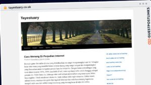 Publish Guest Post on tayestuary.co.uk