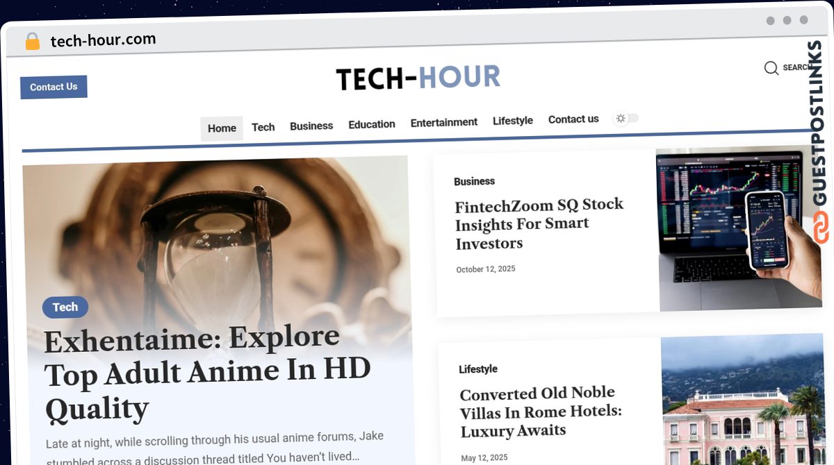 Publish Guest Post on tech-hour.com