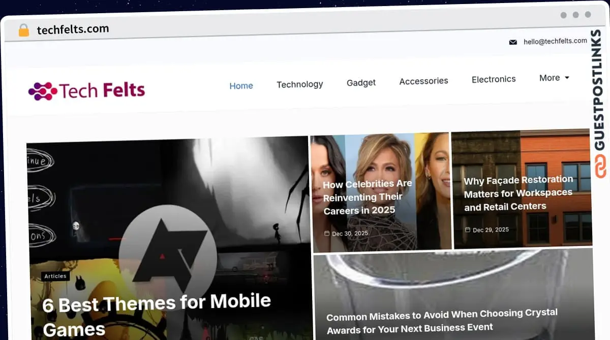 Publish Guest Post on techfelts.com