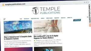 Publish Guest Post on temple-publications.com
