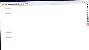 Publish Guest Post on theblackowneddirectory.com