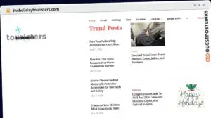 Publish Guest Post on theholidaytouristers.com