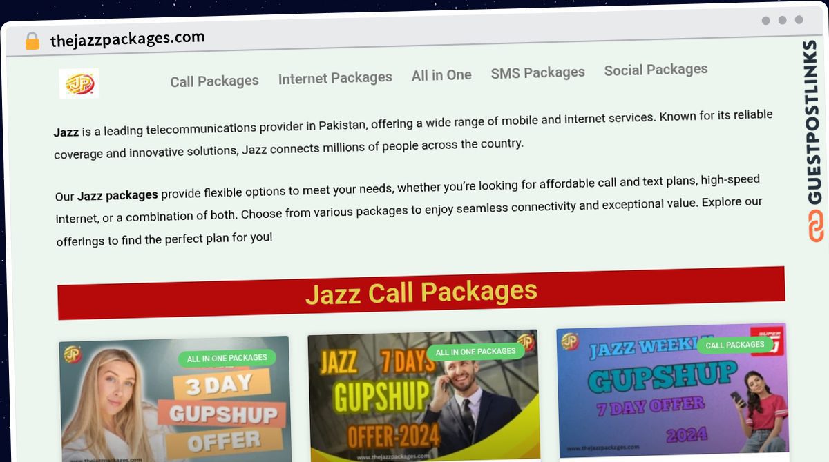 Publish Guest Post on thejazzpackages.com
