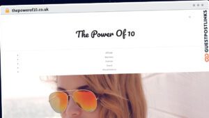 Publish Guest Post on thepowerof10.co.uk