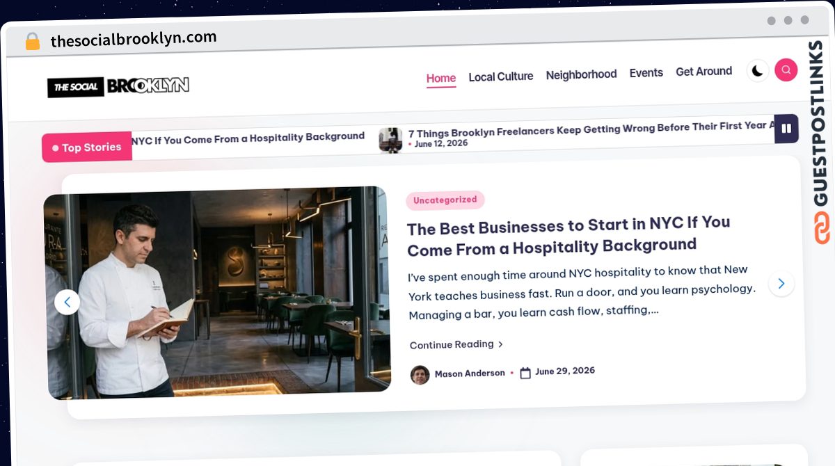 Publish Guest Post on thesocialbrooklyn.com