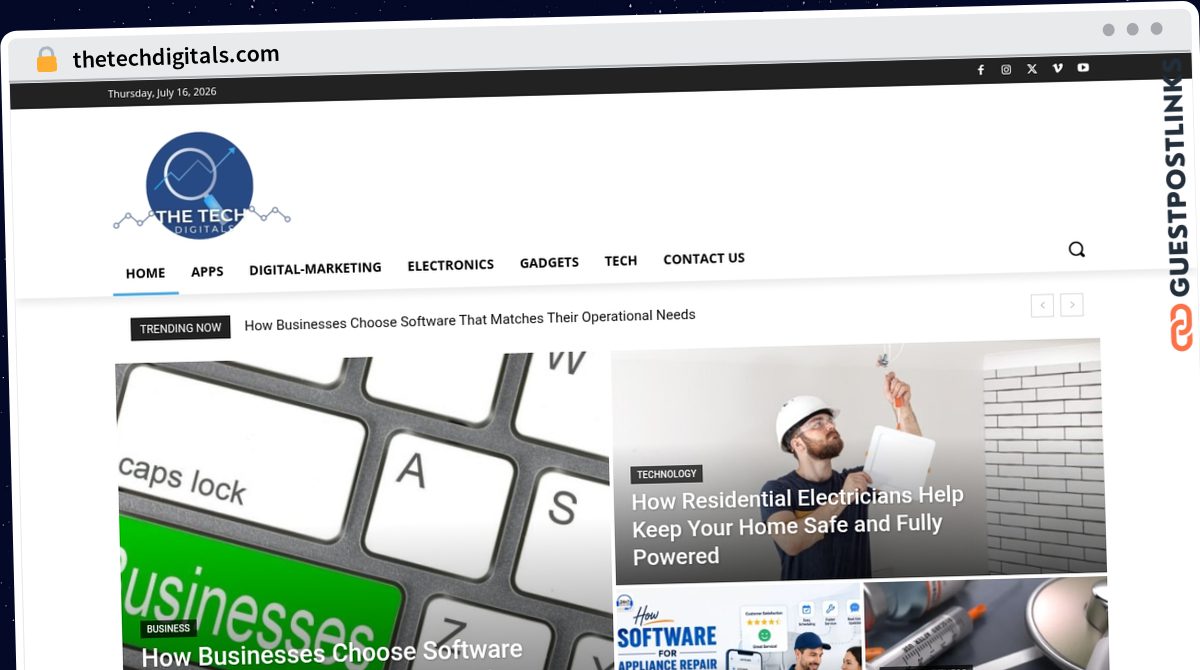 Publish Guest Post on thetechdigitals.com