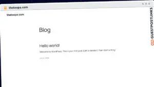 Publish Guest Post on thetoopa.com