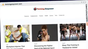 Publish Guest Post on thrivingempower.com