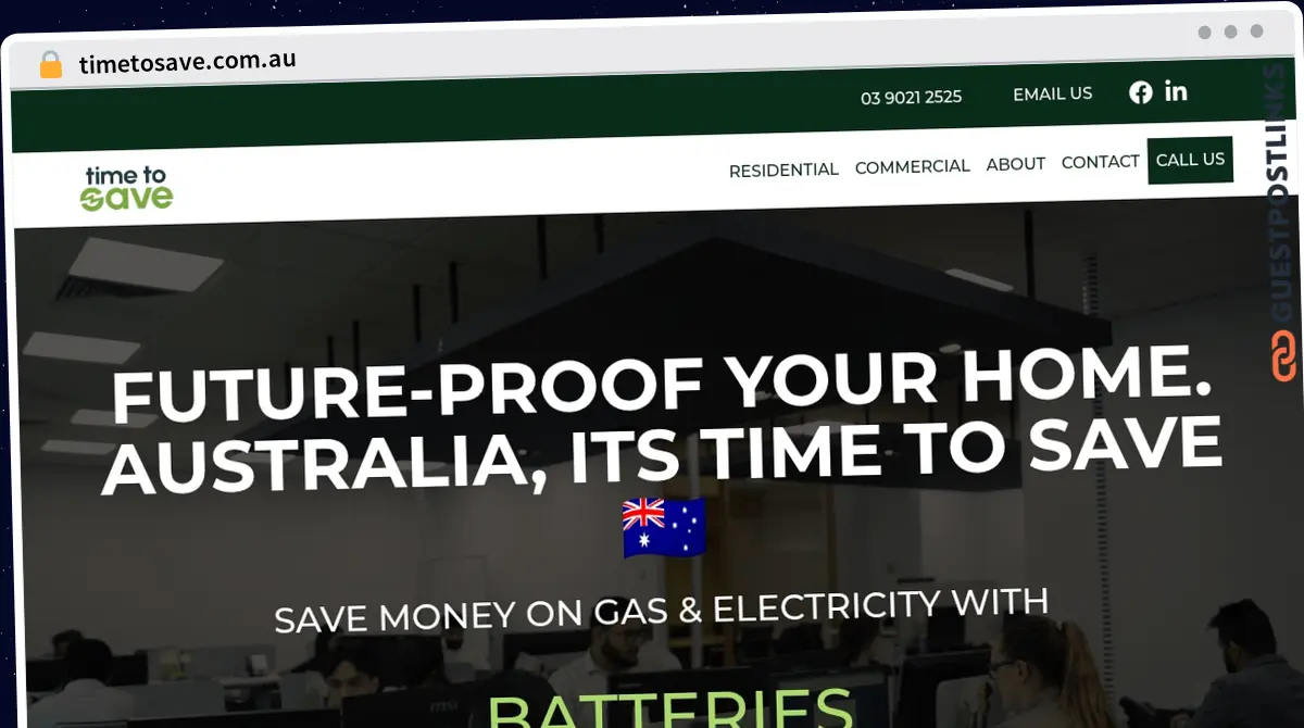 Publish Guest Post on timetosave.com.au