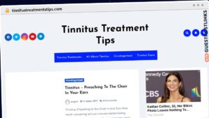 Publish Guest Post on tinnitustreatmentstips.com