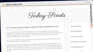 Publish Guest Post on torbay-scouts.co.uk