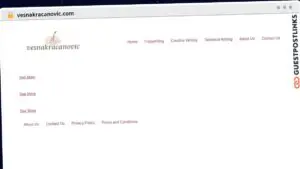 Publish Guest Post on vesnakracanovic.com