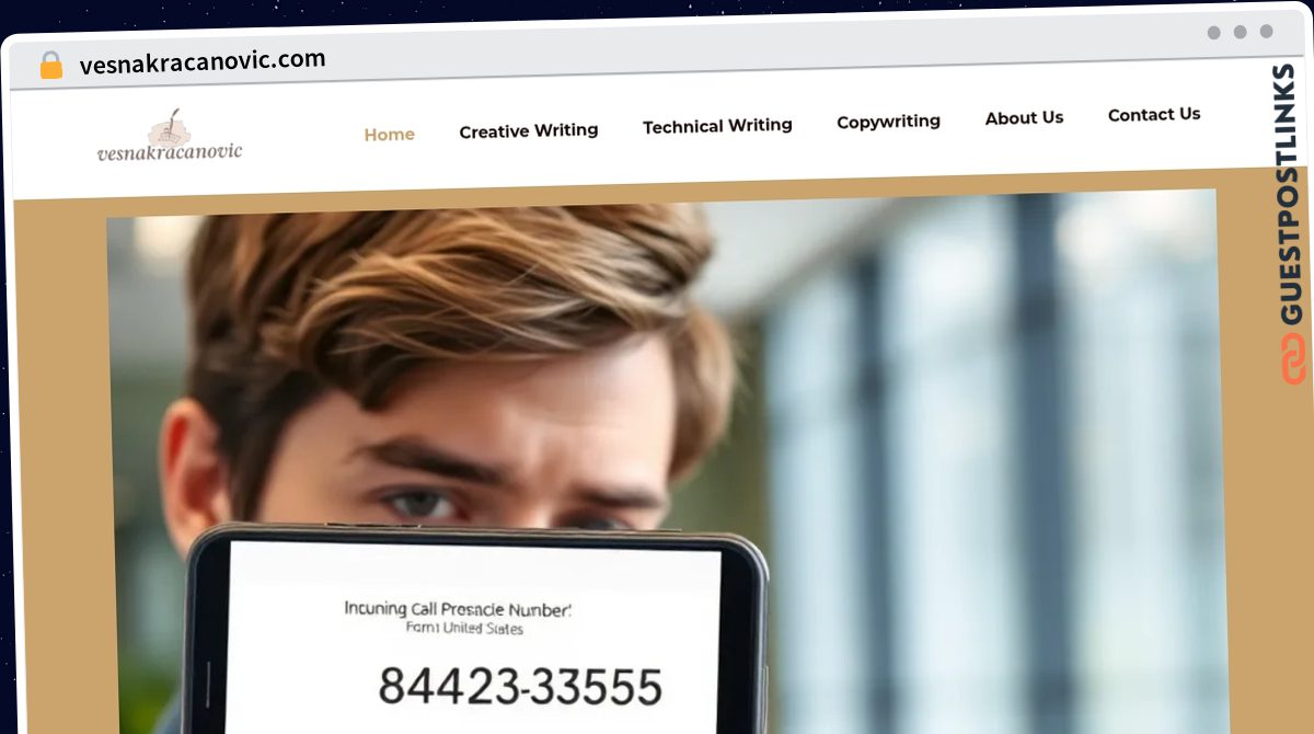 Publish Guest Post on vesnakracanovic.com