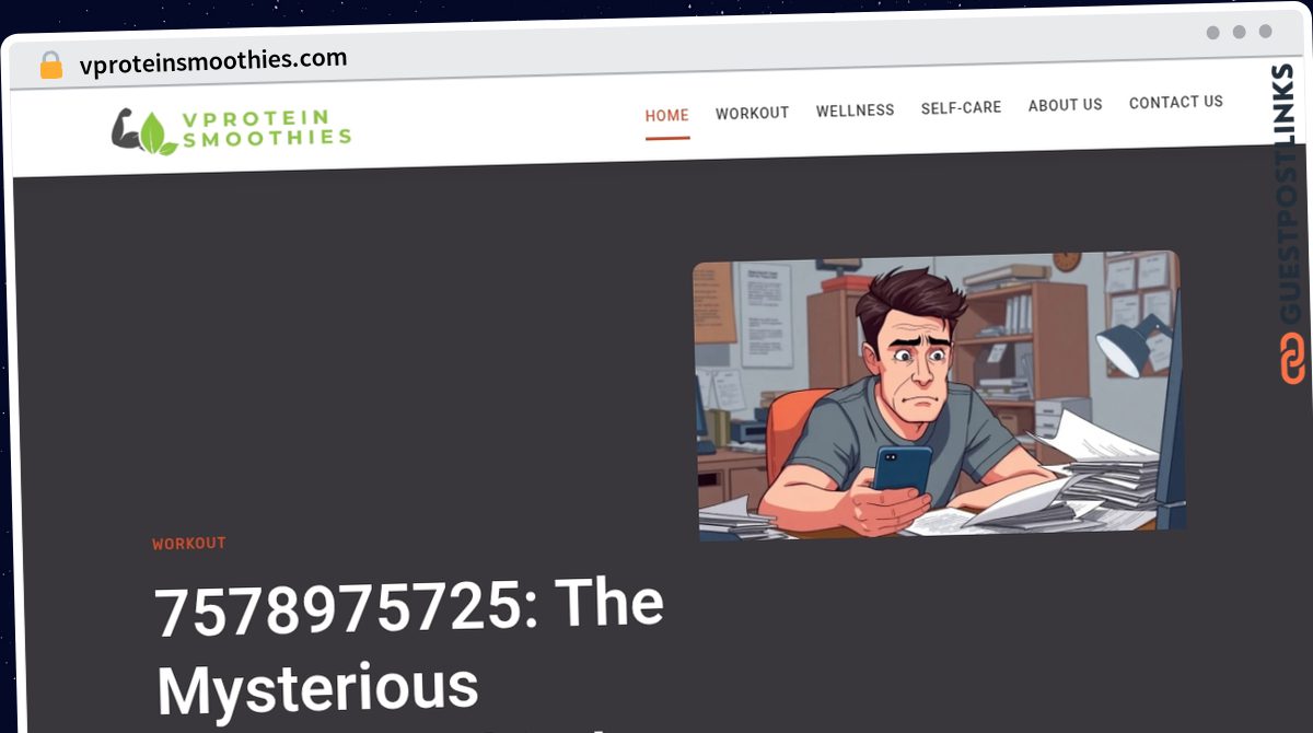 Publish Guest Post on vproteinsmoothies.com