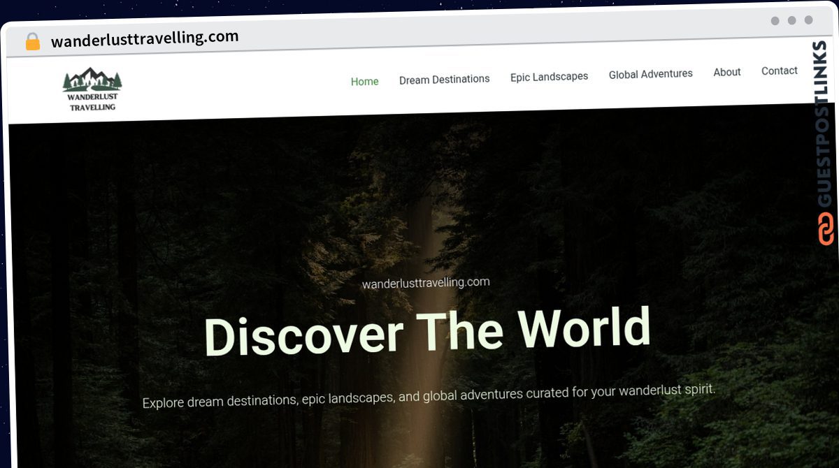 Publish Guest Post on wanderlusttravelling.com