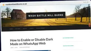 Publish Guest Post on washbattlemillbarns.co.uk