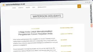 Publish Guest Post on watersonholidays.co.uk