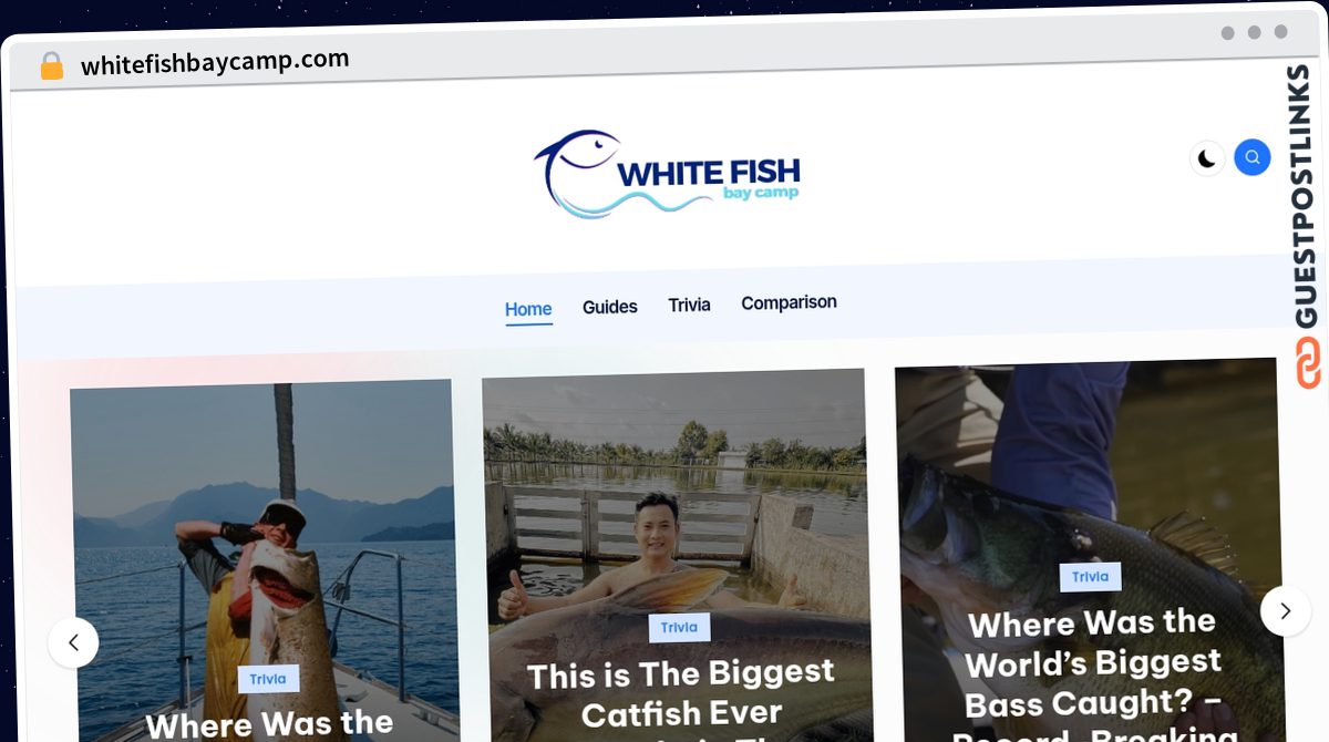 Publish Guest Post on whitefishbaycamp.com