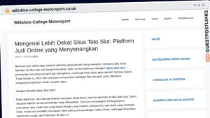 Publish Guest Post on wiltshire-college-motorsport.co.uk