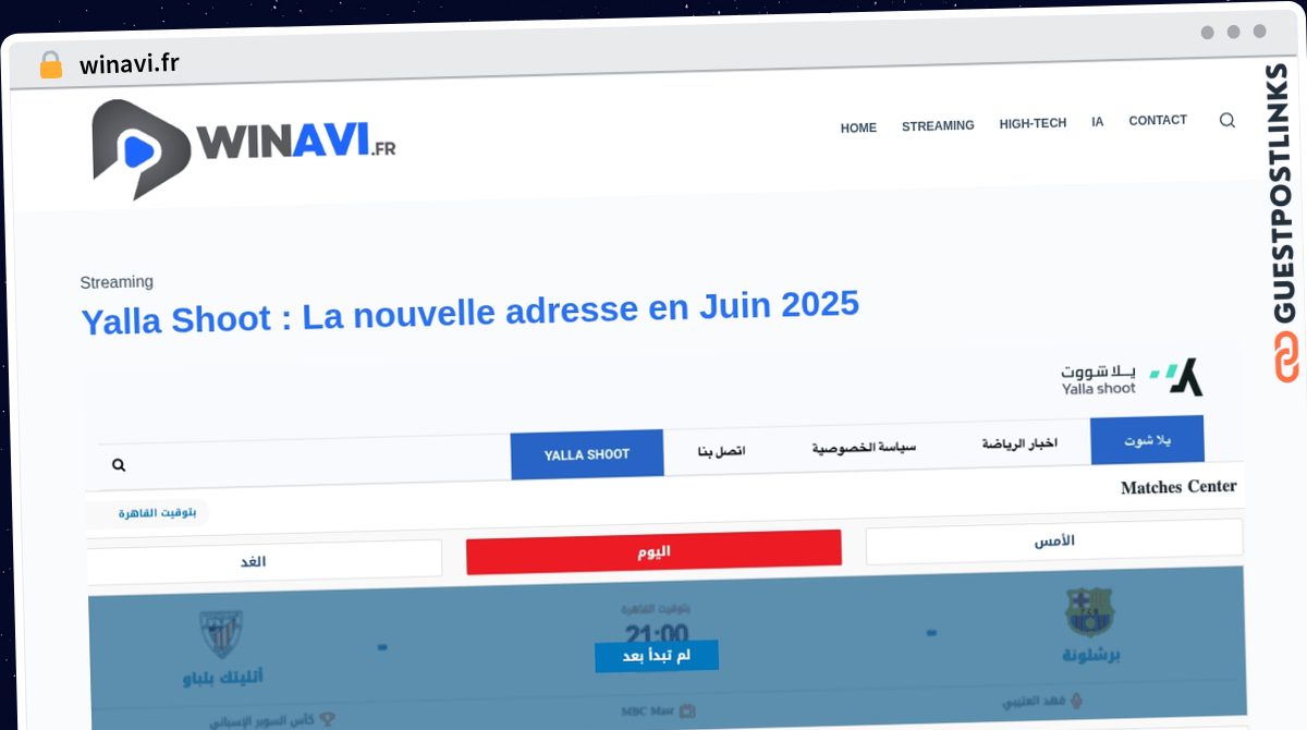 Publish Guest Post on winavi.fr