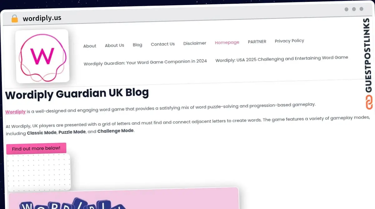 Publish Guest Post on wordiply.us