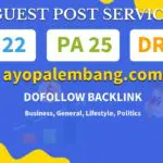 Buy Guest Post on ayopalembang.com