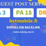 Buy Guest Post on betmobile.fi