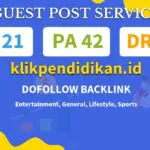 Buy Guest Post on klikpendidikan.id