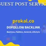 Buy Guest Post on prokal.co