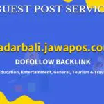 Buy Guest Post on radarbali.jawapos.com
