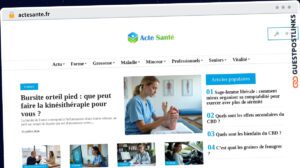 Publish Guest Post on actesante.fr